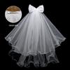 Fairy Forest Style Bow Hair Clip for Brides