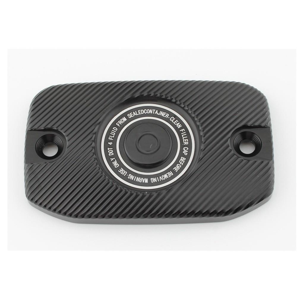 

Front Reliable Brake Oil Reservoir Cap For X350 Durable Black Finish Metal StyleB