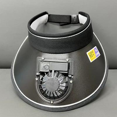 Åndbar Kølende Ventilator Hat Solbeskyttelse Ventilator Solskærm Hat Fiskeri Hat Kølende Kasket Hat Usb Opladning Hat Ventilator Til Sport Solhat