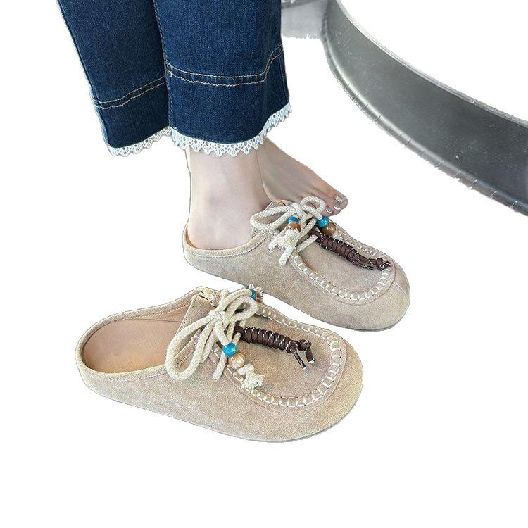 Large Size Women's Shoes with Soft Soles Are Not Tired, Single Shoes with Wide Feet and Fat Spring and Autumn 2025 New Models Are Absolutely Perfec