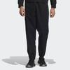 Adidas Originals Trefoil Solid Cuffed Casual Comfort Sports Pants Men Bottoms Black HL6496