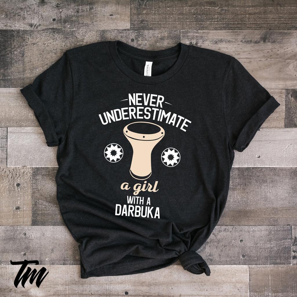 Women's Darbuka gifts, darbuka present, doumbek shirt, darbuka gift, present for darbuka, darbuka t shirts, darbuka drum shirt,