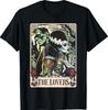 The Monster Frankenstein And Bride The Lovers Tarot Card T-Shirt