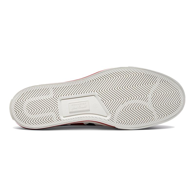 Comme Des Garcons PLAY X Converse Jack Purcell Comfortable Versatile Low-Top Canvas Shoes Unisex Gray-Red