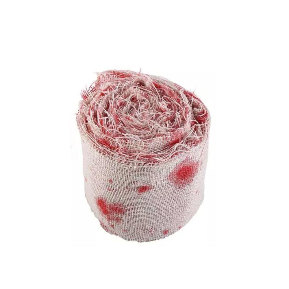 Halloween Blood Gauze Cloth Eco-friendly Artificial Blood Gauze DIY Artificial Blood Bandage