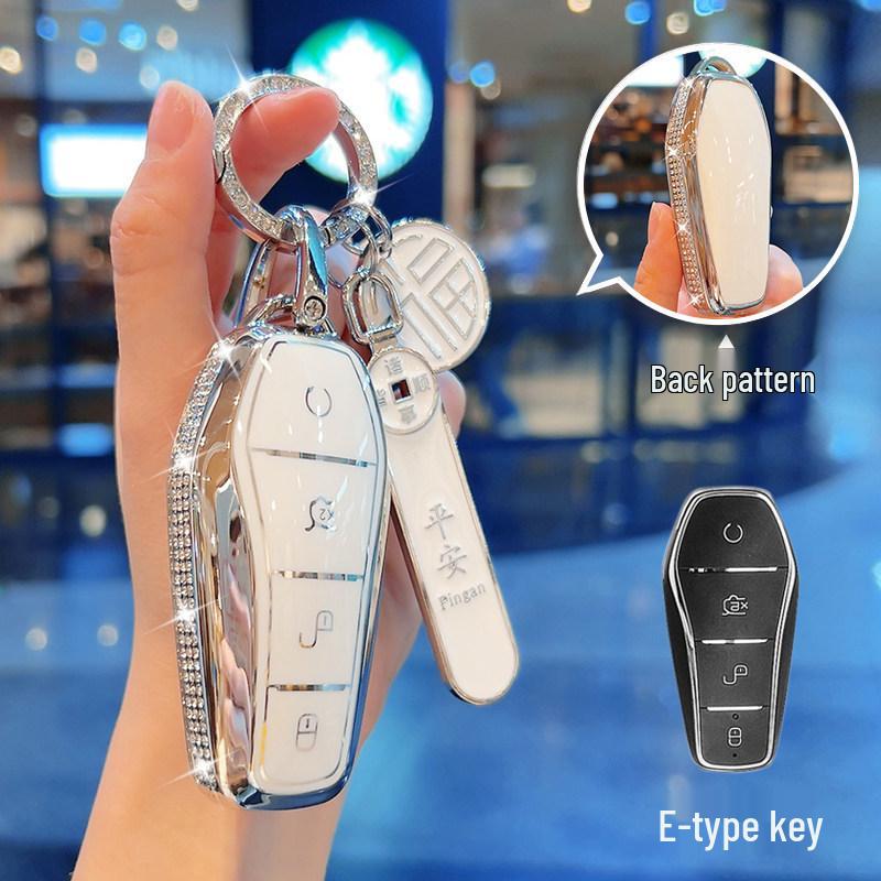 BYD Dolphin & Model Key Cover for Han, Qin Plus DMI, Song L, Kou Pro, Yuan, Tang, Seagull EV, Destroyer 05, Seal 06