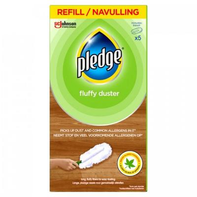 Pledge Fluffy Duster Refill (Pack Of 5)
