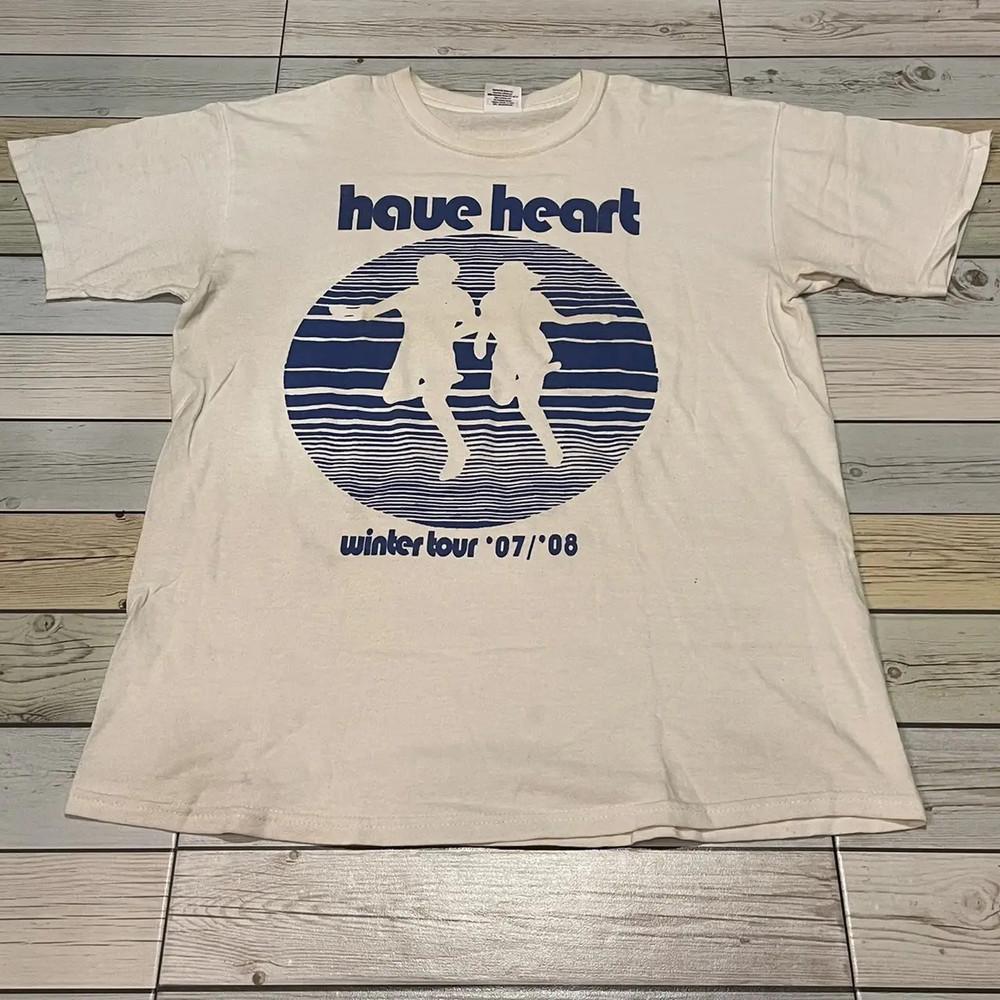 Vintage Rare Have Heart Band Rival Schools T Shirt Cotton IL418 Unisex T-Shirt XL