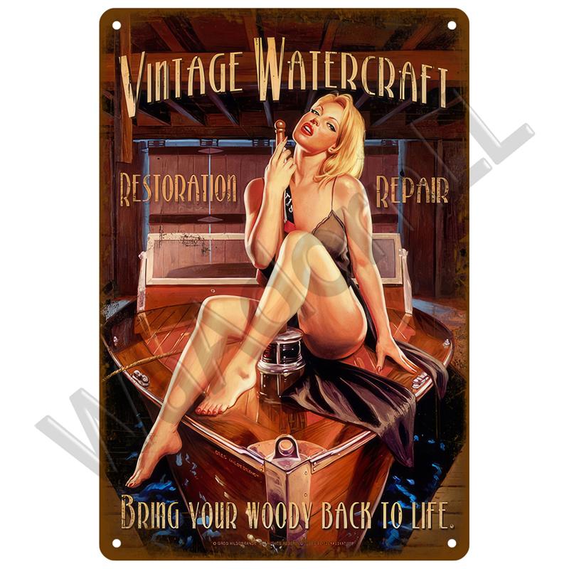 Retro kovová cedule Garáž Pánská jeskyně Doplňky Talíře Domácí dekorace Nástěnná dekorace Motorový olej Plyn Plechová cedule Vintage plakát Pro Železo
