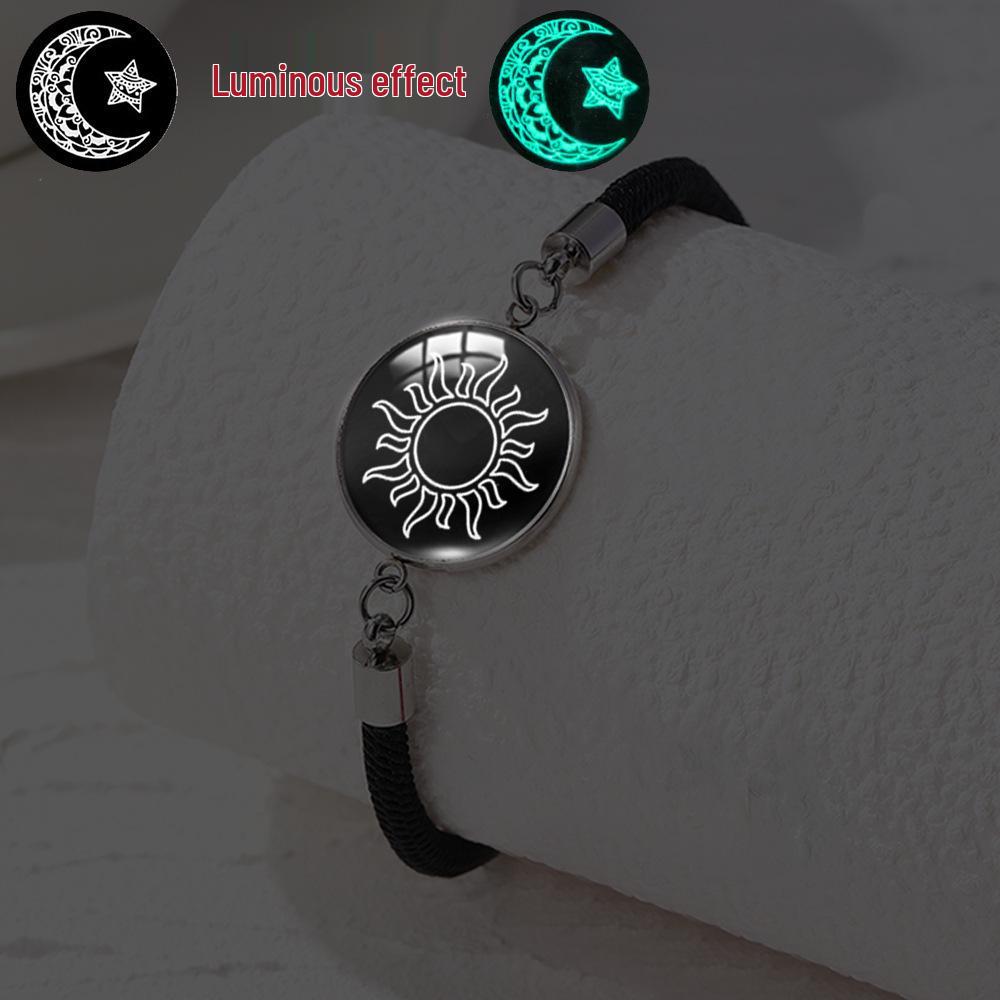 2024 Sun and Moon Lovers Stainless Steel Valentine's Day Couple Bracelet