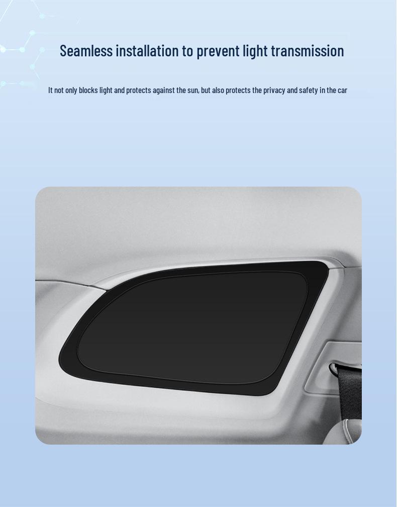 AITO M7 26 Car Window Sunshade: Heat Insulation, Sun Protection, Privacy, Camping, Light-Blocking