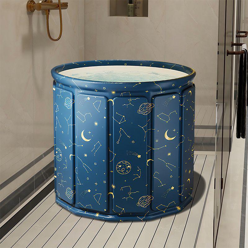 Foldable Thickened Adult & Baby Bathtub for Bathing and Swimming, Home Use, Full Body Spa.
