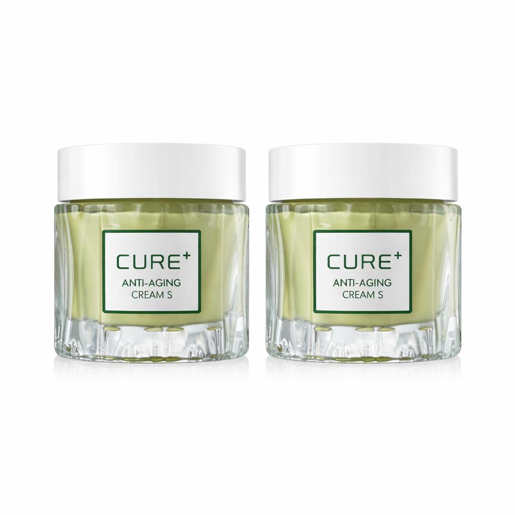 KIMJEONGMOONALOE CURE+ Aloe Anti-Aging Cream S Firming & Moisturizing Face Cream 50g x2 Duo Set