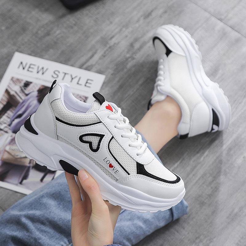 22 mesh shoes hollow single mesh sports shoes breathable casual shoes thick-soled summer mesh shoes