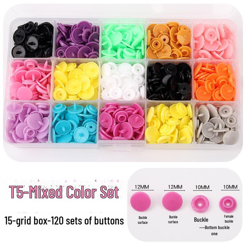 

Красочные пластиковые детские кнопки T5 с поддержкой инструмента для однокомпонентной прямой поставки