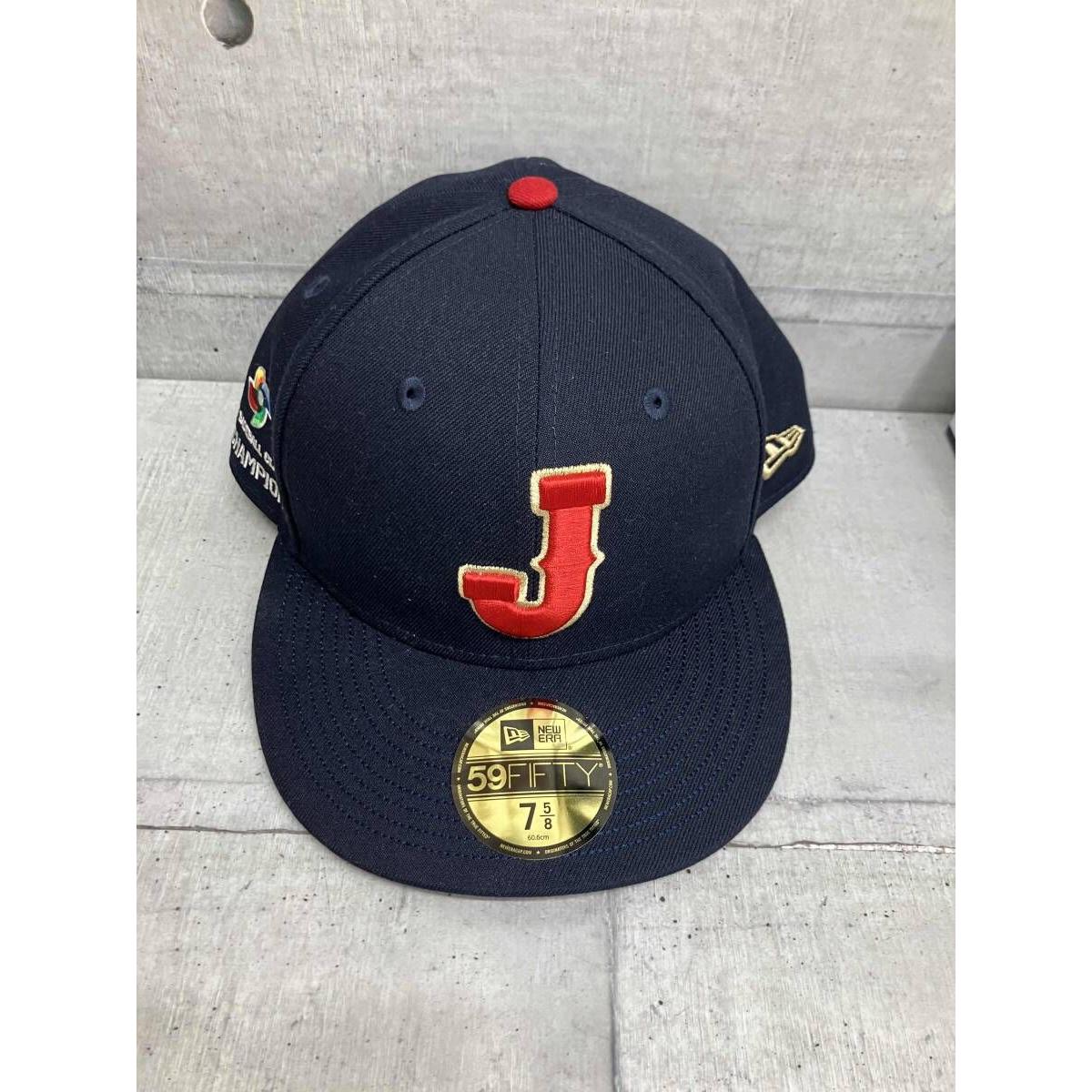 Used NEW ERA/Cap/Samurai Japan Binding 60/6cm Navy 210539