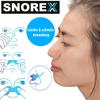 Patchs nasaux SNOREX Bien-être Meilleure respiration Bandelettes nasales Ronflement 30 pièces