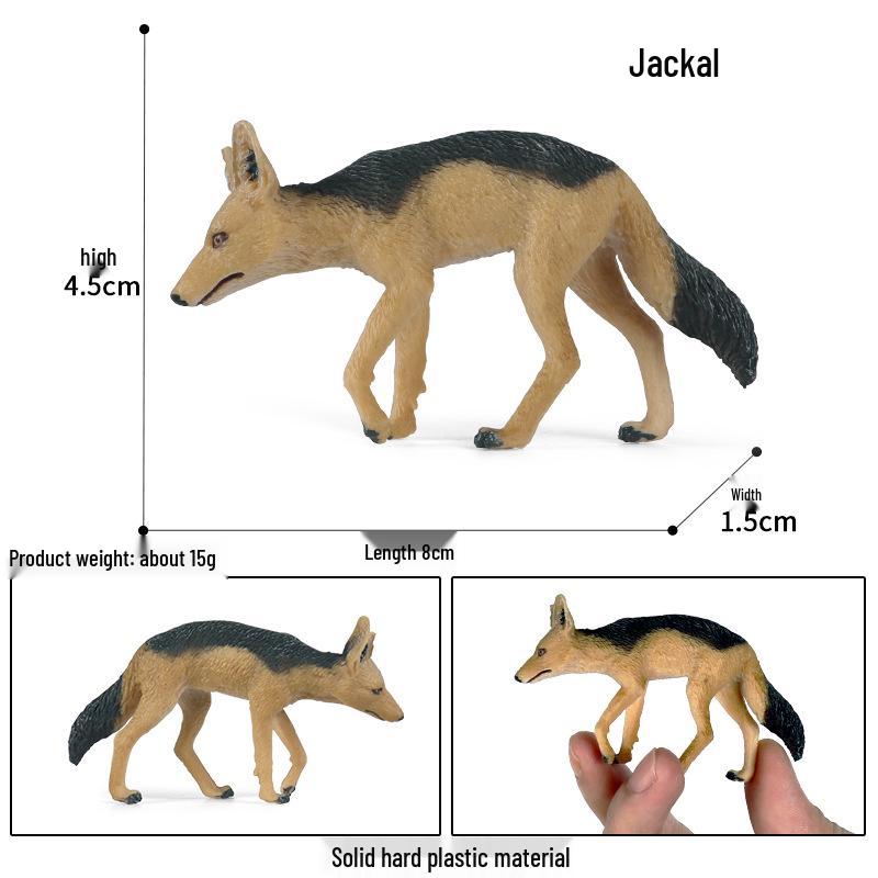 Cross-Border Animal Simulation Model: Badger, Wolf, Jackal Children s Cognitive Car-Mounted Desktop Toy