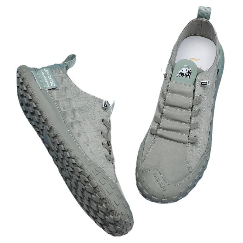 Męskie buty codzienne Wiosna Nowe Płócienne Oddychające Męskie Sneakersy Siateczkowe Outdoorowe Robocze Lekkie Do Chodzenia Męskie Buty Codzienne Tenis Masculino