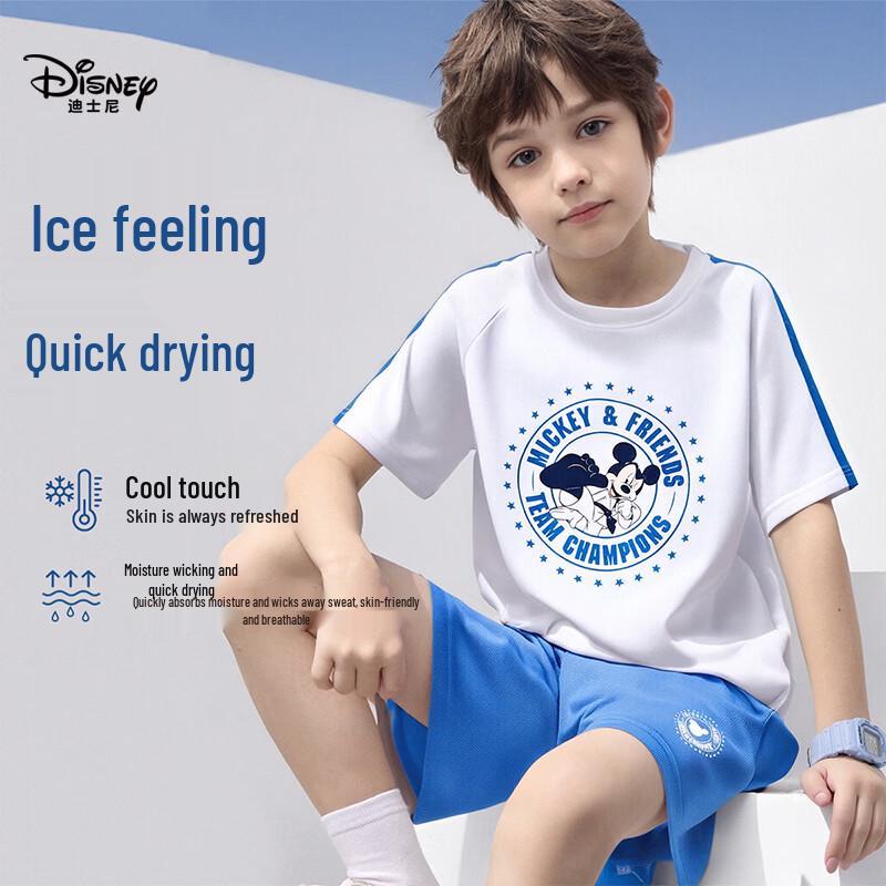 Disney Kids  Quick-Dry Short Sleeve & Shorts Sportswear Set 120