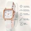 Women'S Quartz Watch Luminous Small Square Watch Digital Women'S Belt Watch Women'S Watch