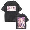 My Dress Up Darling Kitagawa Marin Kawaii Printed Tee Men Women Washed Cotton T-shirt Manga T Shirt Harajuku Short Sleeve Tshirt
