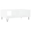  Coffee Table, White, 90x60x35 Cm, Wood-based Material