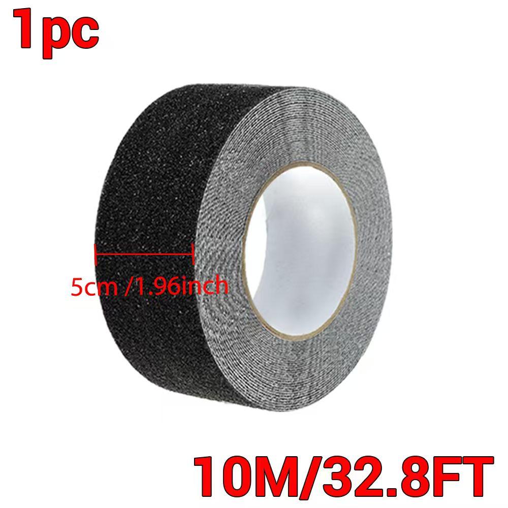 Anti Slip Tape, Heavy Duty Grip Tape Outdoor Waterproof, High Adhesive Traction Safety Tape for Stairs, Tread Steps,Skateboards