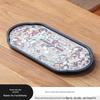 Zhinianhua Chinese Style Ceramic Tea Tray