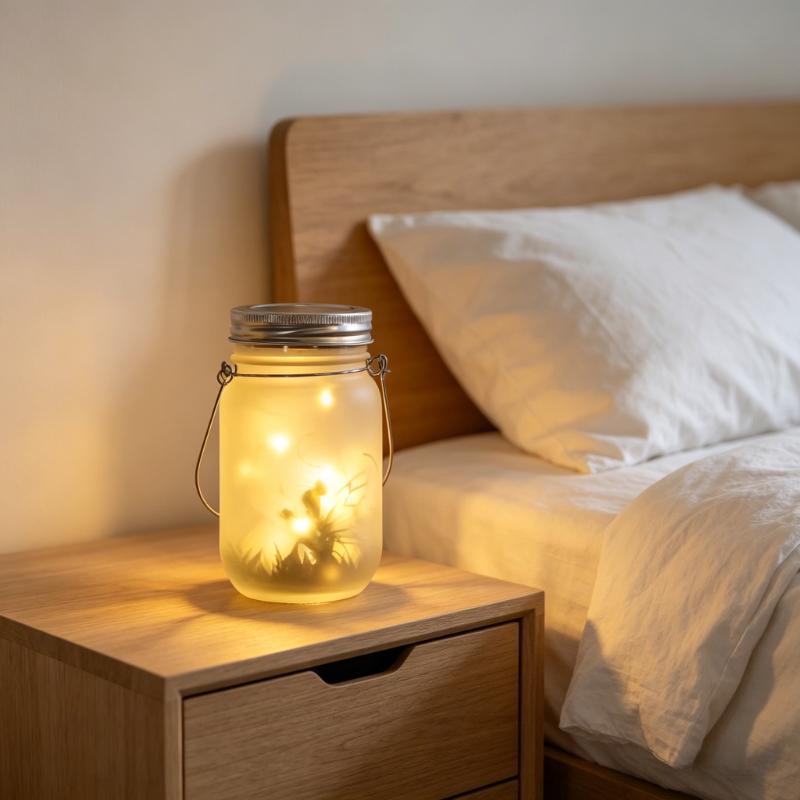 Creative Solar Mason Jar Cap Cap Light String 20 LED Waterproof Fairy Firefly Jar Lid Lights for Patio Garden Wedding Decoration