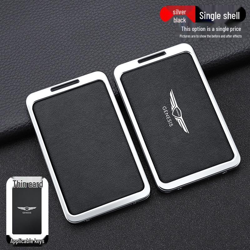 Genesis GV60/70/80 Key Case: High-End Men's Remote Bag & Buckle Shell