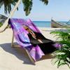 Mr. Worldwide Print Beach Towel, Large Soft Quick Dry Towel for Beach Camping Swimming