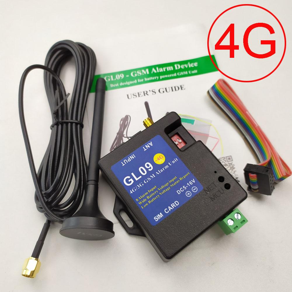 4G GL09 Low-Power 8-Channel GSM Alarm Module for Battery-Powered Applications