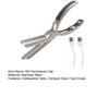 Rib Periosteum Remover Stainless Steel Rib Cleaning Kit Home Dishwasher Safe Compact Barbecue Rib Membrane Remover