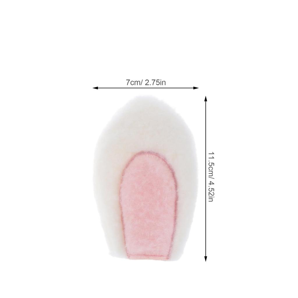 Iplusmile Parti Orecchie da Coniglio, Set da 10 Pezzi (5 coppie), 11,5 cm, Orecchie da Coniglio Soffici per Peluche, Cosplay, Cerchietti, Copricapi, Fermagli per Capelli, Componenti,