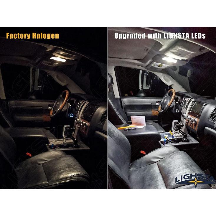 12PCS Super Bright White LED Interior Light Kit Package for Infiniti G35 G37 Sedan 2007 2008 2009 2010 2011 2012 2013 2014 + License Plate Lights and