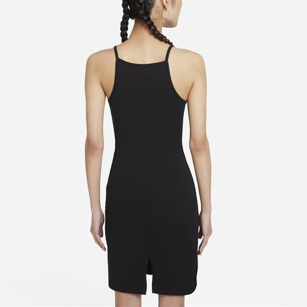 Nike Sportswear Womens Casual Solid Color Tank Dress Women dresses Black CZ9843-010