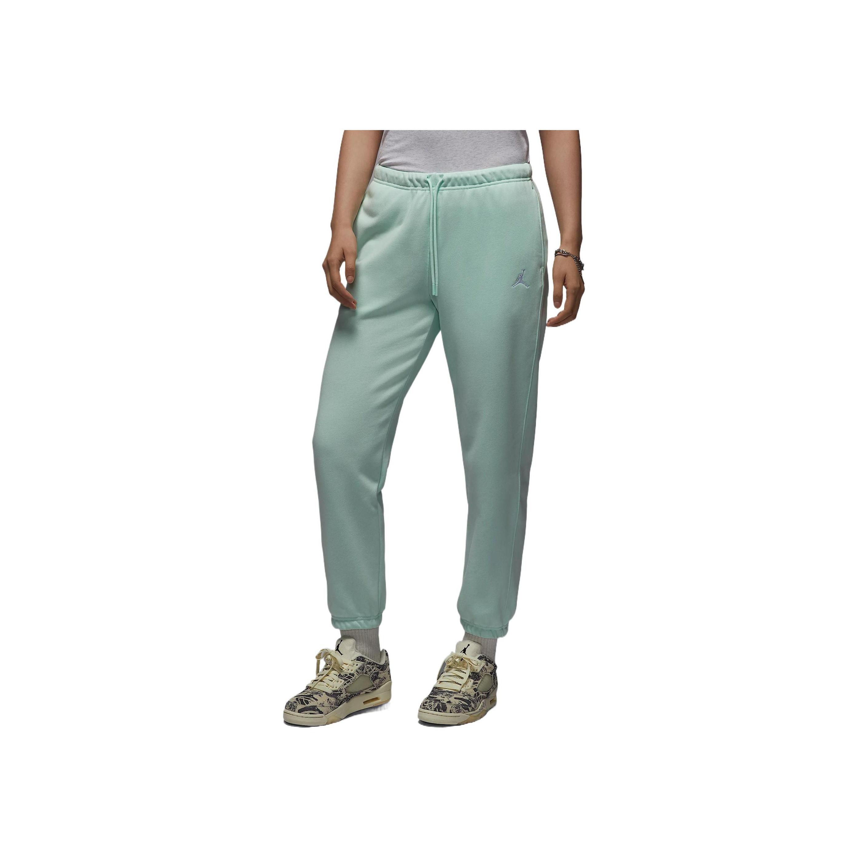 

Jordan Brooklyn Fleece Удобные Модные Универсальные Повседневные Брюки Женские штаны Иглу-Синий Белый HJ1360-357 XL