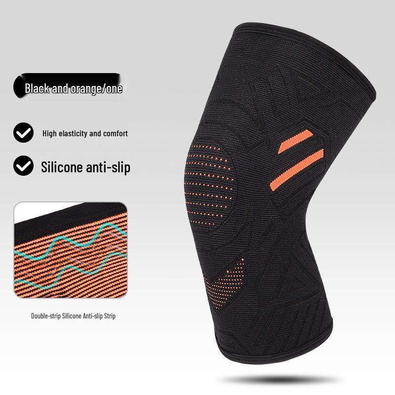 Unisex Sports Knee Pads - Nylon Knitting for Cycling, Basketball, and More - Enhanced Support and Protection