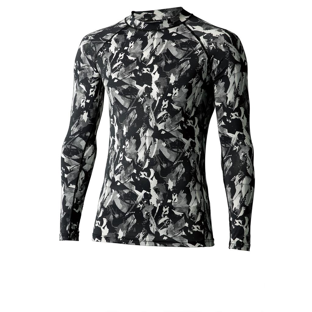 Kurodaruma Long Sleeve Underlayer Meisai Black Men's 47134,