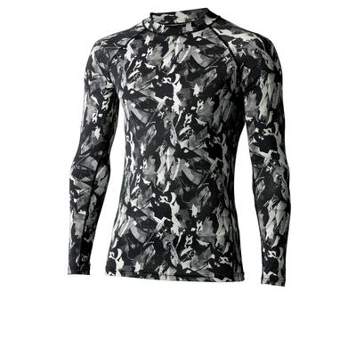Kurodaruma Long Sleeve Underlayer Meisai Black Men's 47134,