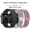 Curea Magnetică Metalică Milaneză pentru Apple Watch Seria 7/8/9/10/11