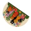 1/2 Pcs Cute Cat Anti-Slip Entrance Mat: Dirt-Resistant & To Maintain Carpet Entrance Door Mat At The Foyer