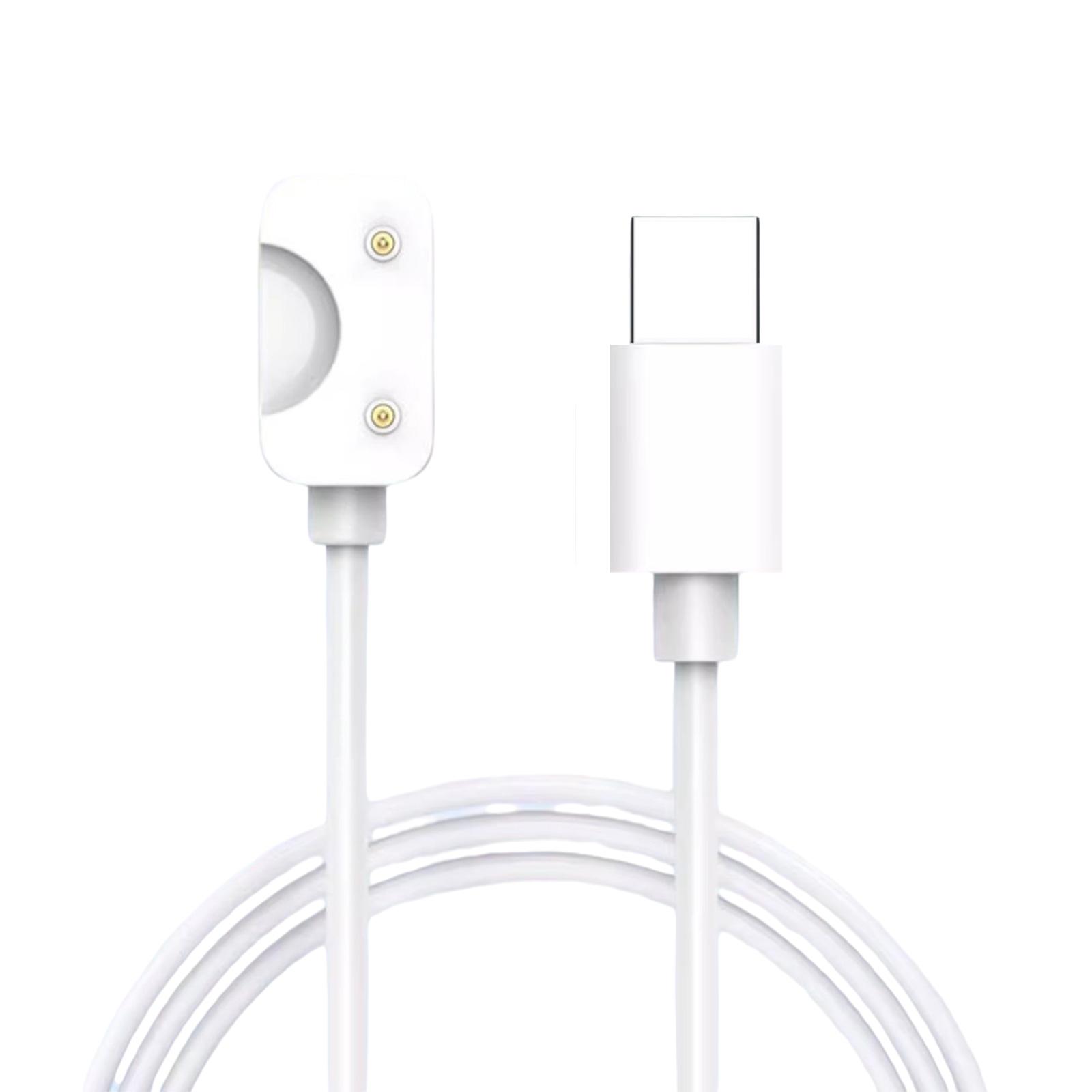 

Кабель для зарядки часов, шнур для зарядки из АБС-пластика, удобный и стабильный кабель для зарядки, прочное магнитное соединение для часов Fit3 C белый