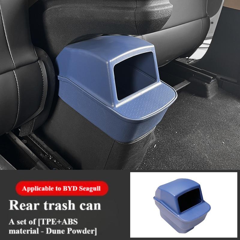 For BYD Seagull Dolphin MINI 2025 2025 2025 Mounted Garbage Bin Box Rear Miscellaneous Storage Box Interior Styling Accessories