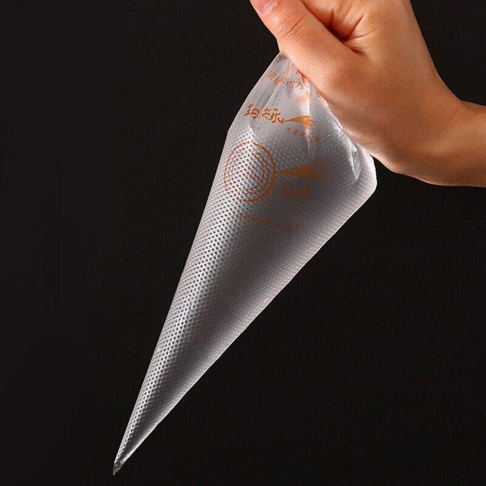 50/100Pcs Fondant Tip Tool Cream Cupcake Mold Disposable Icing Cake Decorating Pastry Piping Bags