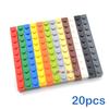 20PCS Thick 1x10 DIY Building Blocks Figures Bricks Educational Creative Size Compatible With Brands Toys for Children 6111