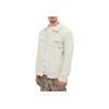 Nike Solid Color Logo Print Single-Breasted Long Sleeve Jacket Men Jackets White DM6638-104