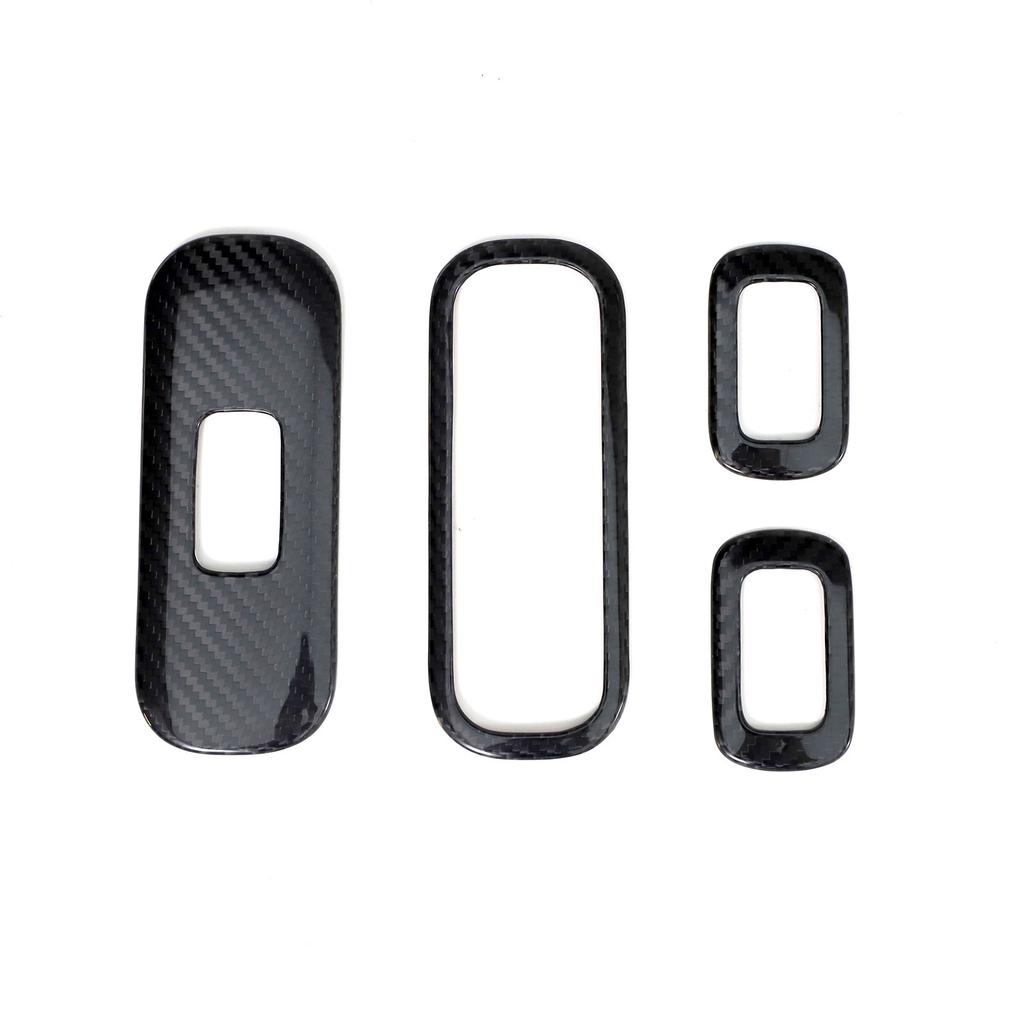 Carbon Fiber Glass Lift Switch Frame Trim Fit Benz G-Class W464 W465 2019-2026