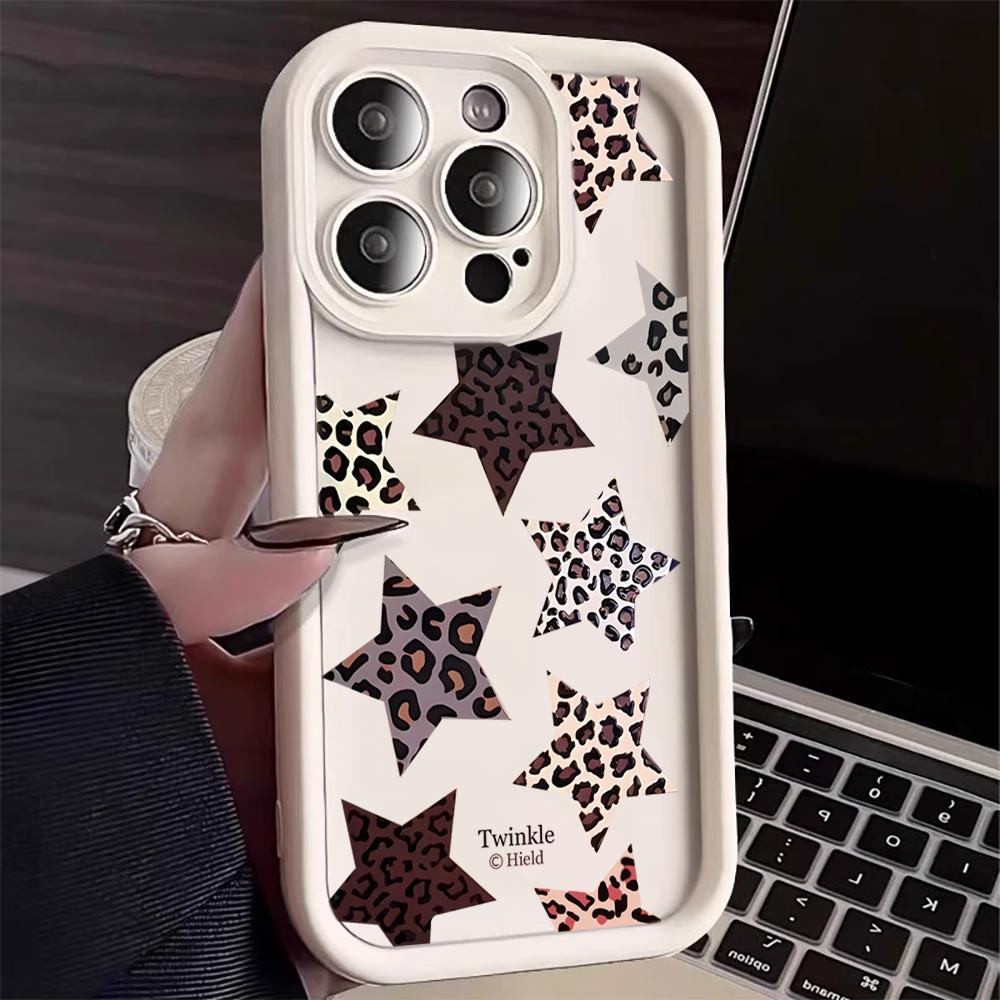 Phone Case For iPhone 7 8 16 15 14 Plus For iPhone 15 17 16 14 13 12 11 Pro Max XS XR X Gilded Celestial Shockproof Bumper Cover